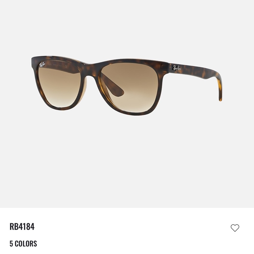 Ray-Ban RB4184 Wayfarer Sunglasses with Tortoise Frame